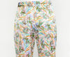 Satin Print High Waisted Wide Leg Pants