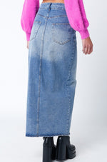 Olivaceous Dixie Denim Skirt