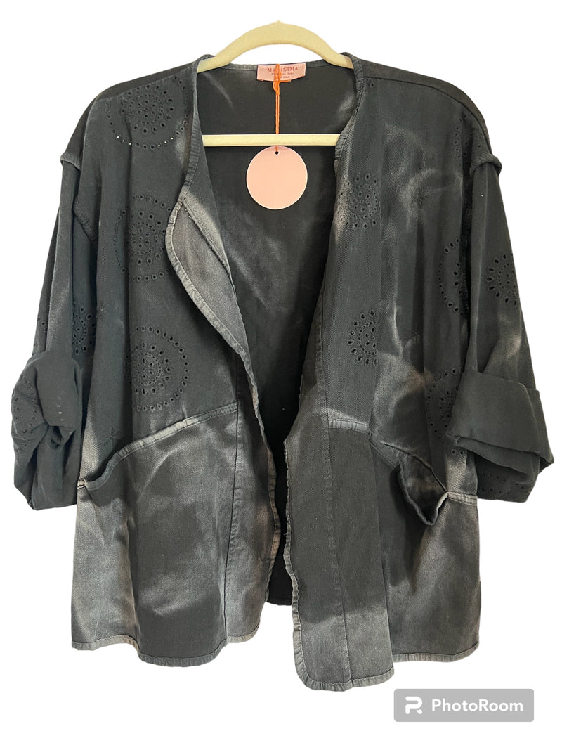 Urban Mangoz Black Tye Dye Jacket