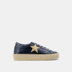 Shu Shop Reba Black Sneaker with Gold Star