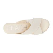 Matisse Beach Nellie Ivory Chunky Wedge Platform Sandal