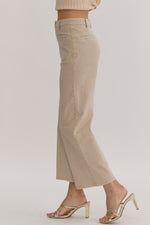 Entro Stone High Waist Wide Leg Pants