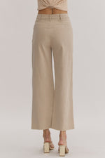 Entro Stone High Waist Wide Leg Pants