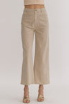 Entro Stone High Waist Wide Leg Pants